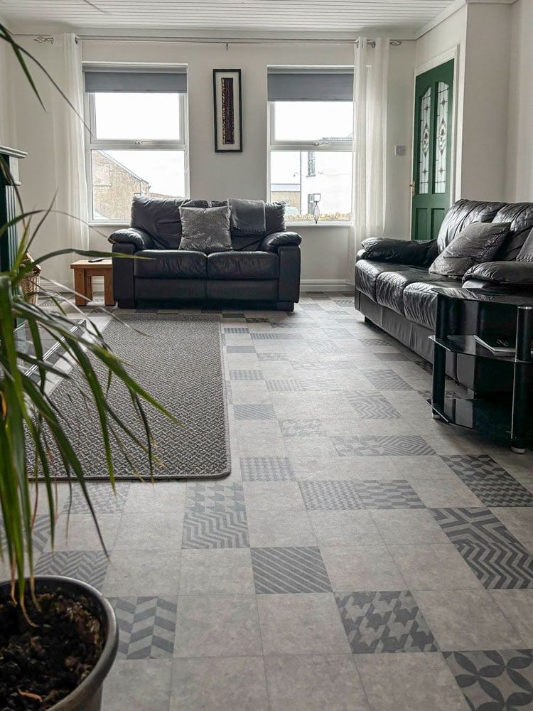 View of living area